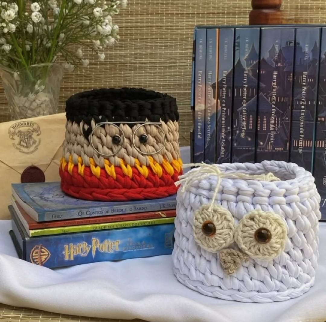 Projeto de crochê artesanal